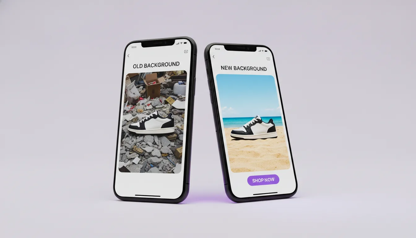 How to Remove and Replace Backgrounds with AI for Ads
