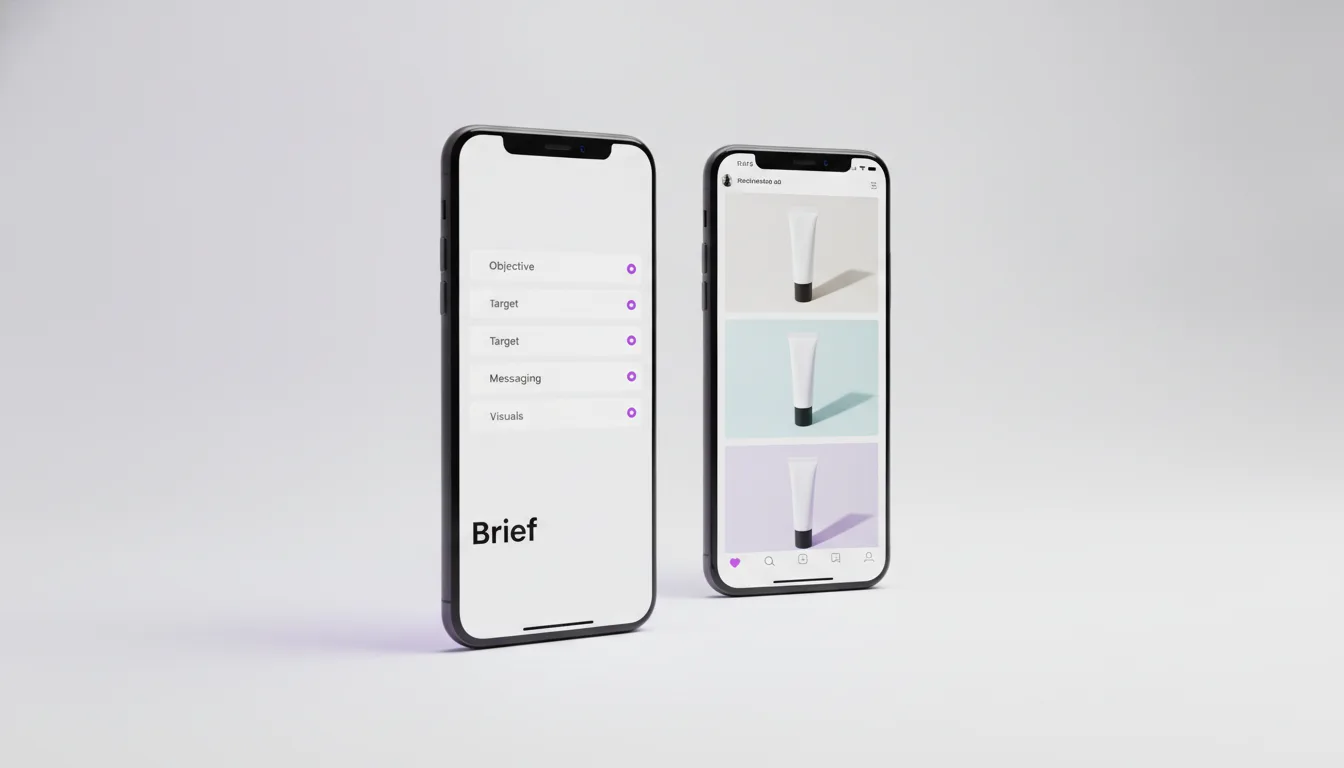 Performance Creative Brief Template for AI Production
