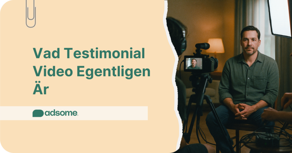 Vad Testimonial Video Egentligen Är